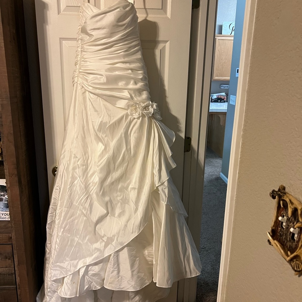 Maggie Sottero strapless wedding dress